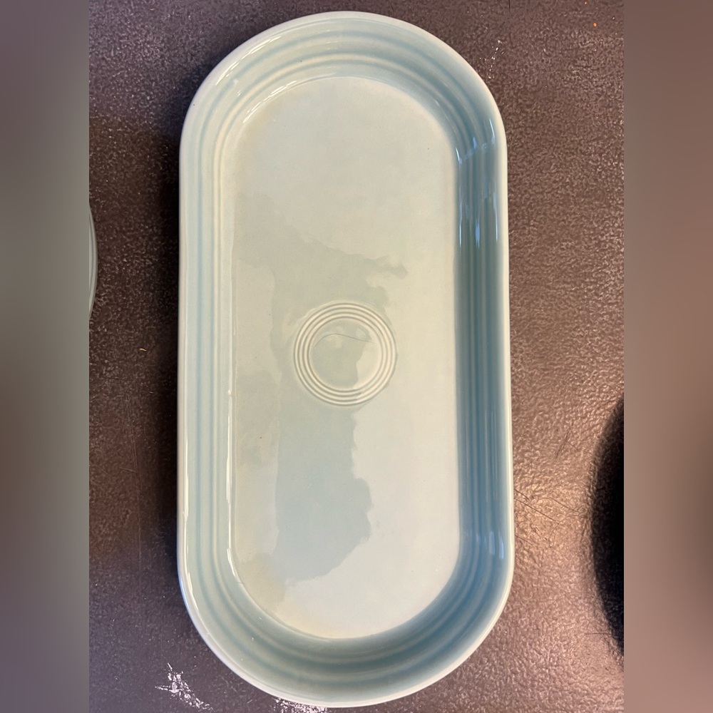 Fiesta Sky small tray.  2024 color of the year.